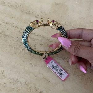 Kissing Koi Fish Enamel Magnetic Bracelet